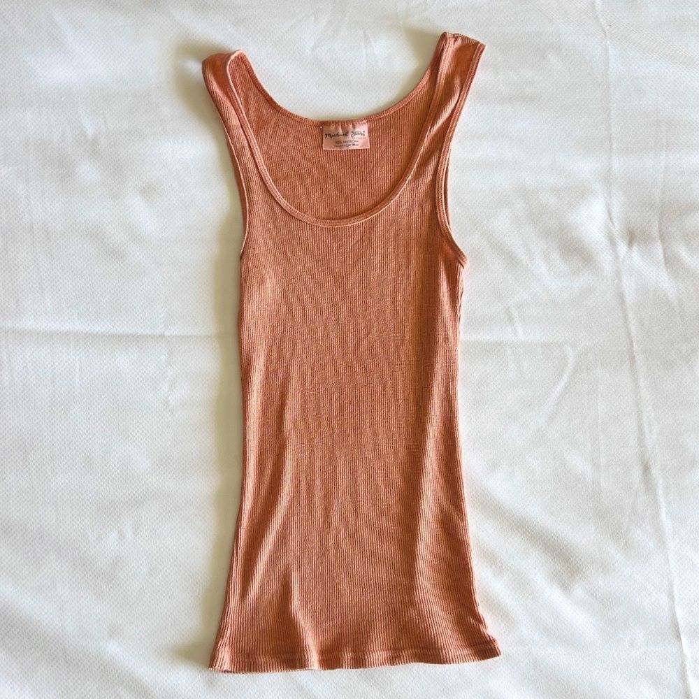 Michael Stars Scoop Neck Boyfriend Tank Top